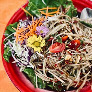 Lao Style Papaya salad